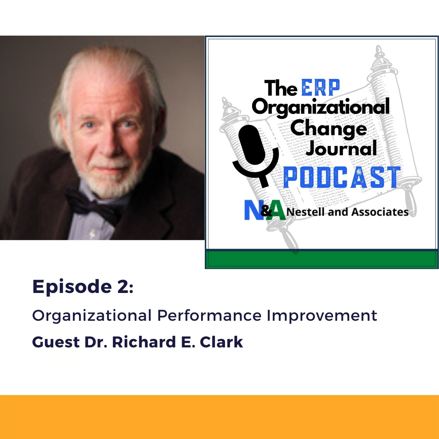 Episode 2 Organizational Performance Improvement Guest Dr. Richard E. Clark