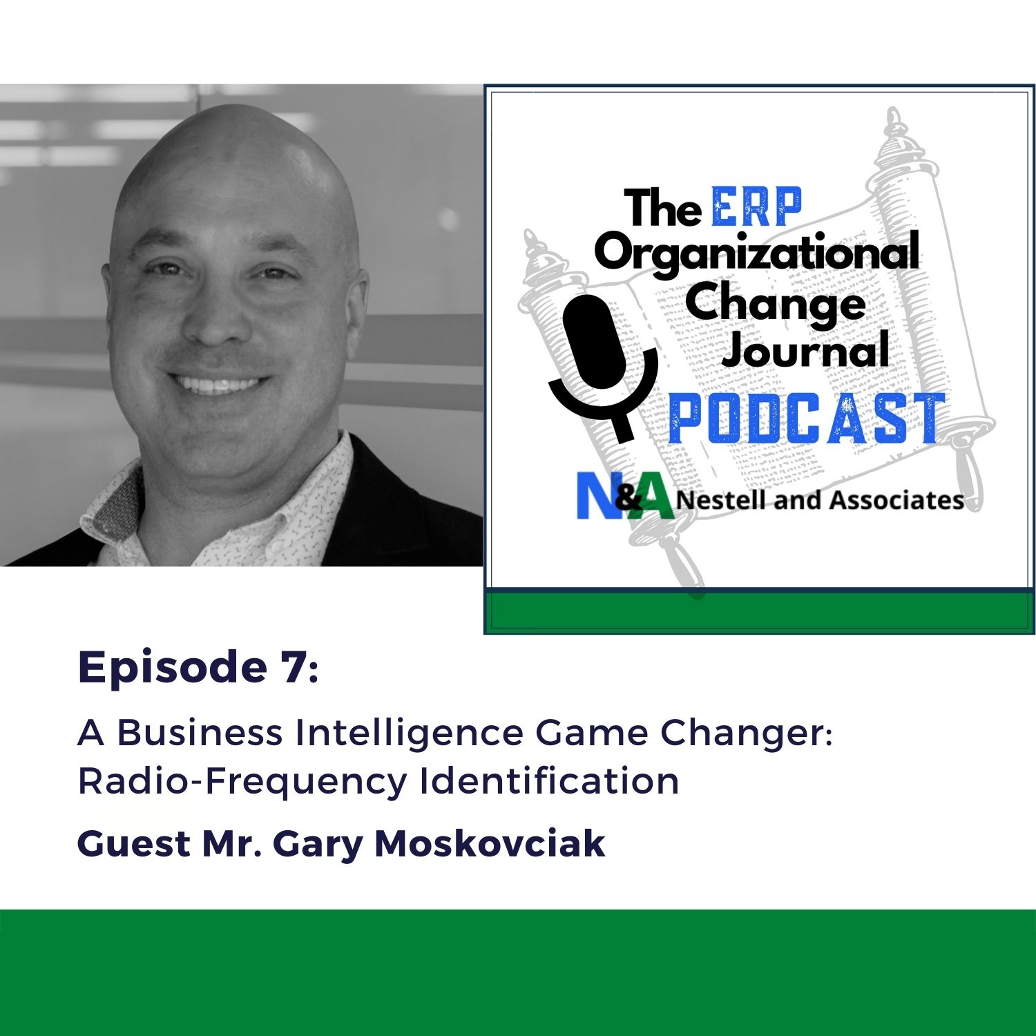 Episode 7 A Business Intelligence Game Changer: Radio-frequency identification Guest Gary Moskovciak