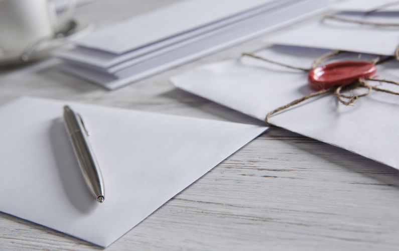 Image of an important sealed envelope